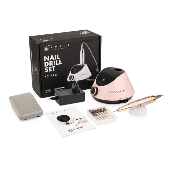 Bucos Nail Drill X2 PRO Blush Pink 65W