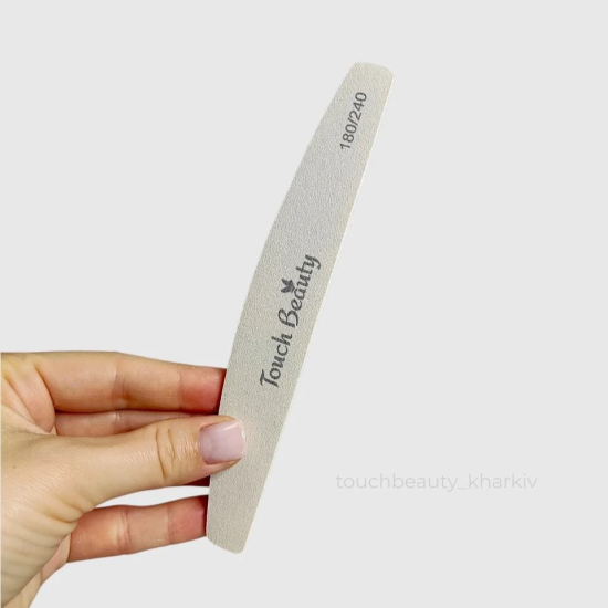 Пилка "Купол" 180/240 Touch Beauty 