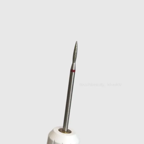 Алмазная фреза 243 Пламя удлинённое, Ø 1.8